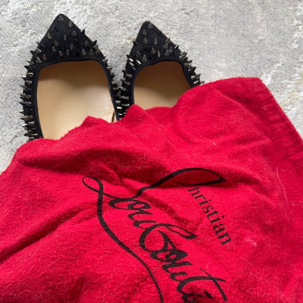 Christian Louboutin Escarpin Spike Flats
